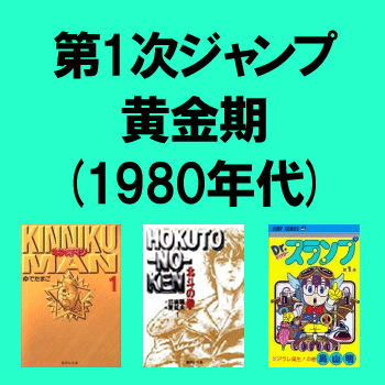 第1次ジャンプ黄金期(1980年代)