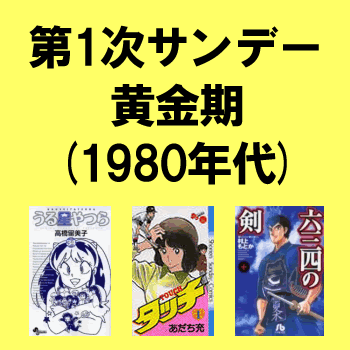 第1次サンデー黄金期(1980年代)